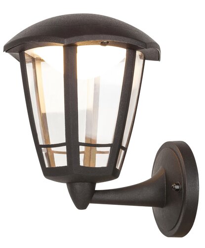 Rabalux 8126 Sorrento LED Nástěnné venkovní světlo | Teplá bílá | 8W | Černá