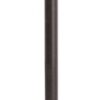 Rabalux 8129 Sorrento LED Zahradní sloupkové světlo | Teplá bílá | 8W | Černá | 7