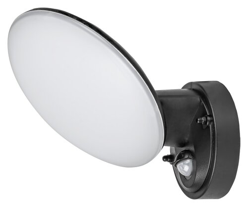 Rabalux 8135 Varna LED Nástěnné venkovní světlo | Přírodní bílá | 12W | Bílá | Černá
