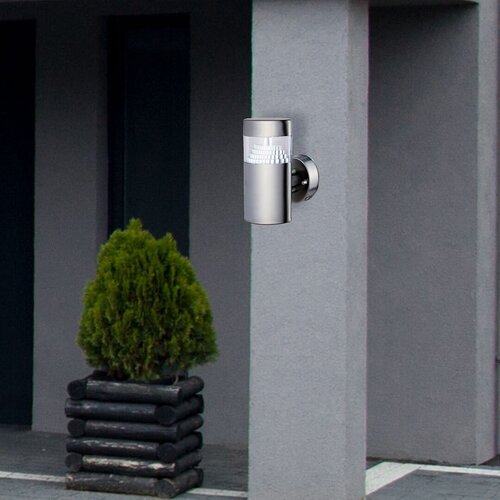 Rabalux 8142 Detroit LED Nástěnné venkovní světlo | Přírodní bílá | 6W | Chrom | Kov