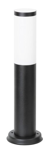Rabalux 8147 Black torch Zahradní sloupkové světlo | E27 | Bílá | Černá