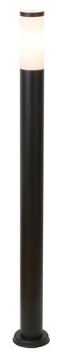 Rabalux 8148 Black torch Zahradní sloupkové světlo | E27 | Bílá | Černá