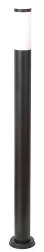 Rabalux 8148 Black torch Zahradní sloupkové světlo | E27 | Bílá | Černá