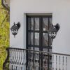 Rabalux 8243 Haga Nástěnné venkovní světlo | E27 | Černá