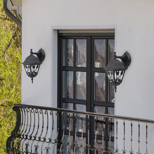 Rabalux 8243 Haga Nástěnné venkovní světlo | E27 | Černá