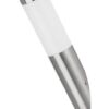 Rabalux 8261 Inox torch Nástěnné venkovní světlo | E27 | Bílá | Chrom | Kov