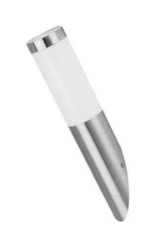 Rabalux 8261 Inox torch Nástěnné venkovní světlo | E27 | Bílá | Chrom | Kov