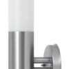 Rabalux 8262 Inox torch Nástěnné venkovní světlo | E27 | Bílá | Chrom | Kov