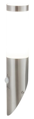 Rabalux 8266 Inox torch Nástěnné venkovní světlo | E27 | Bílá | Chrom | Kov