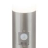 Rabalux 8267 Inox torch Zahradní sloupkové světlo | E27 | Bílá | Chrom | Kov