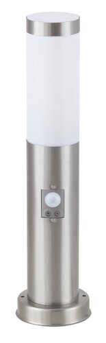 Rabalux 8267 Inox torch Zahradní sloupkové světlo | E27 | Bílá | Chrom | Kov