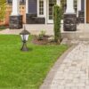 Rabalux 8393 Toscana Zahradní sloupkové světlo | E27 | Barevný kov | Zlatá