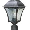 Rabalux 8398 Toscana Zahradní sloupkové světlo | E27 | Kov | Stříbrná