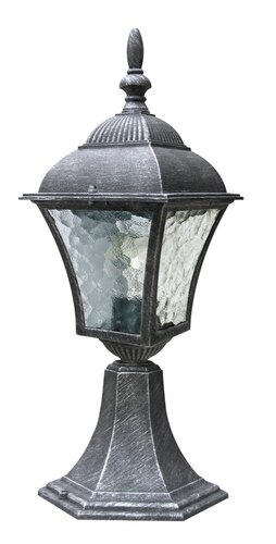 Rabalux 8398 Toscana Zahradní sloupkové světlo | E27 | Kov | Stříbrná