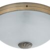 Rabalux 8558 Orchidea Klasická stropnice | E27 | Barevný kov | Bronz