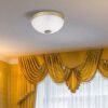 Rabalux 8558 Orchidea Klasická stropnice | E27 | Barevný kov | Bronz