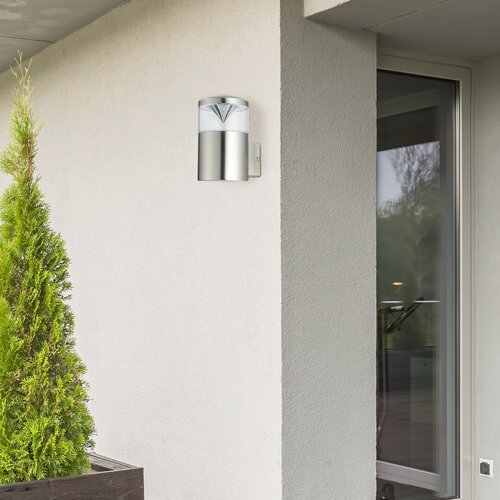 Rabalux 8559 Charlotte LED Nástěnné venkovní světlo | Teplá bílá | 48W | Chrom | Kov
