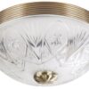 Rabalux 8638 Annabella Klasická stropnice | E27 | Barevný kov | Bílá | Bronz