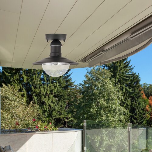 Rabalux 8716 Oslo Stropní venkovní světlo | E27 | Černá
