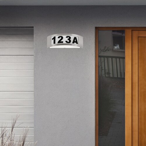 Rabalux 8749 Innsbruck Nástěnné venkovní světlo | E27 | Chrom | Kov