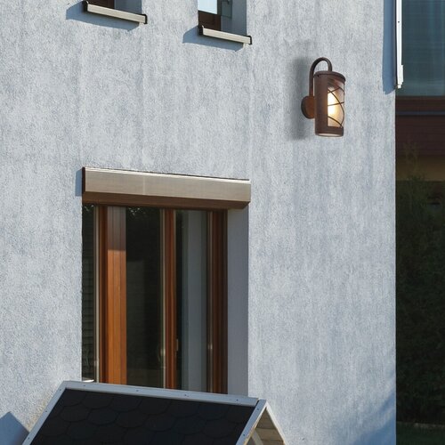 Rabalux 8757 Pescara Nástěnné venkovní světlo | E27 | Hnědá