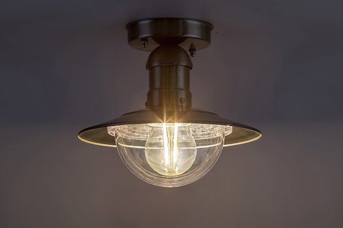 Rabalux 8763 Oslo Stropní venkovní světlo | E27 | Chrom | Kov