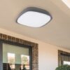 Rabalux 8797 Austin LED Stropní venkovní světlo | Přírodní bílá | 20W | Bílá | Černá