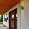 Rabalux 8833 Medina Nástěnné venkovní světlo | GU10 | Černá