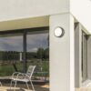 Rabalux 8847 Hamburg LED Nástěnné venkovní světlo | Přírodní bílá | 10W | Bílá | Černá
