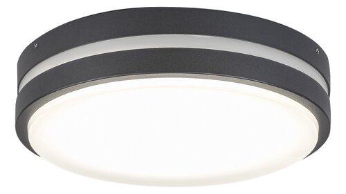 Rabalux 8848 Hamburg LED Nástěnné venkovní světlo | Přírodní bílá | 12W | Bílá | Černá