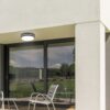 Rabalux 8848 Hamburg LED Nástěnné venkovní světlo | Přírodní bílá | 12W | Bílá | Černá
