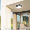 Rabalux 8850 Hamburg LED Nástěnné venkovní světlo | Přírodní bílá | 12W | Bílá | Černá