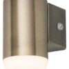 Rabalux 8937 Catania LED Nástěnné venkovní světlo | Teplá bílá | 4W | Barevný kov | Bronz