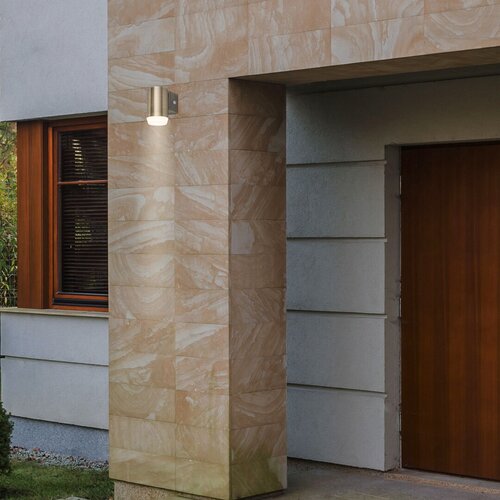 Rabalux 8937 Catania LED Nástěnné venkovní světlo | Teplá bílá | 4W | Barevný kov | Bronz