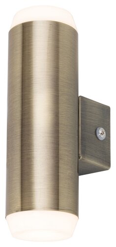 Rabalux 8939 Catania LED Nástěnné venkovní světlo | Teplá bílá | 8W | Barevný kov | Bronz