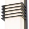 Rabalux 8940 Rodez LED Nástěnné venkovní světlo | Přírodní bílá | 12W | Bílá | Černá