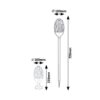 Rabalux 8946 Flamenco LED venkovní svítidlo | Variabilní | Černá | 5W