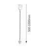 Rabalux 9923 Rolly Lustr | E27 | Barevný kov | Bronz