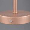 Trio R59151165 LED stolní lampa Jeff 1x1,5W | 150lm | 3000K | IP20 - dotyková funkce o 4 stupních, provoz na akumulátor, provoz přes USB-C, kávová