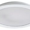 Shaun | Kruhové bílé stropní LED svítidlo