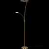 Trio 424310204 Granby LED Stmívatelná stojací lampa | Variabilní | Barevný kov | Mosaz | 29 + 6,5W