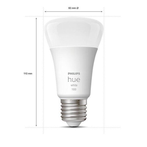 Philips Hue 8719514288232 Smart LED Smart žárovka E27 | Teplá bílá | 9,5W