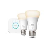 Philips Hue 8719514289116 Smart LED Smart sada žárovek E27 | Teplá bílá | 2x9,5W