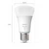 Philips Hue 8719514289116 Smart LED Smart sada žárovek E27 | Teplá bílá | 2x9,5W