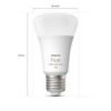 Philips Hue 8719514291317 Smart LED Smart sada žárovek E27 | RGB | Variabilní | 2x9W