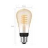 Philips Hue 8719514301467 Smart LED Smart žárovka E27 | Variabilní | 7W