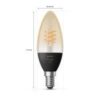 Philips Hue 8719514302211 Smart LED Smart sada žárovek E14 | Variabilní | 2x4,5W
