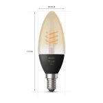 Philips Hue 8719514302211 Smart LED Smart sada žárovek E14 | Variabilní | 2x4,5W