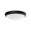Philips 8719514326606 Doris LED stropní svítidlo | Teplá bílá | Černá | 17W