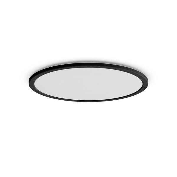 Philips 8719514327085 Super Slim LED stropní svítidlo | Teplá bílá | Černá | 22W